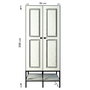 Hanah Home Martin 2 - Blanco, Negro y Dorado